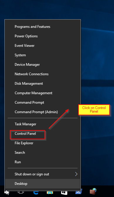 Control Panel