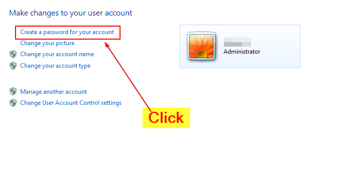Create System Password