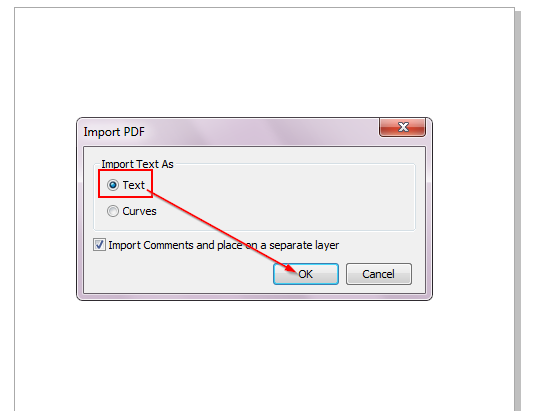 Import as Text
